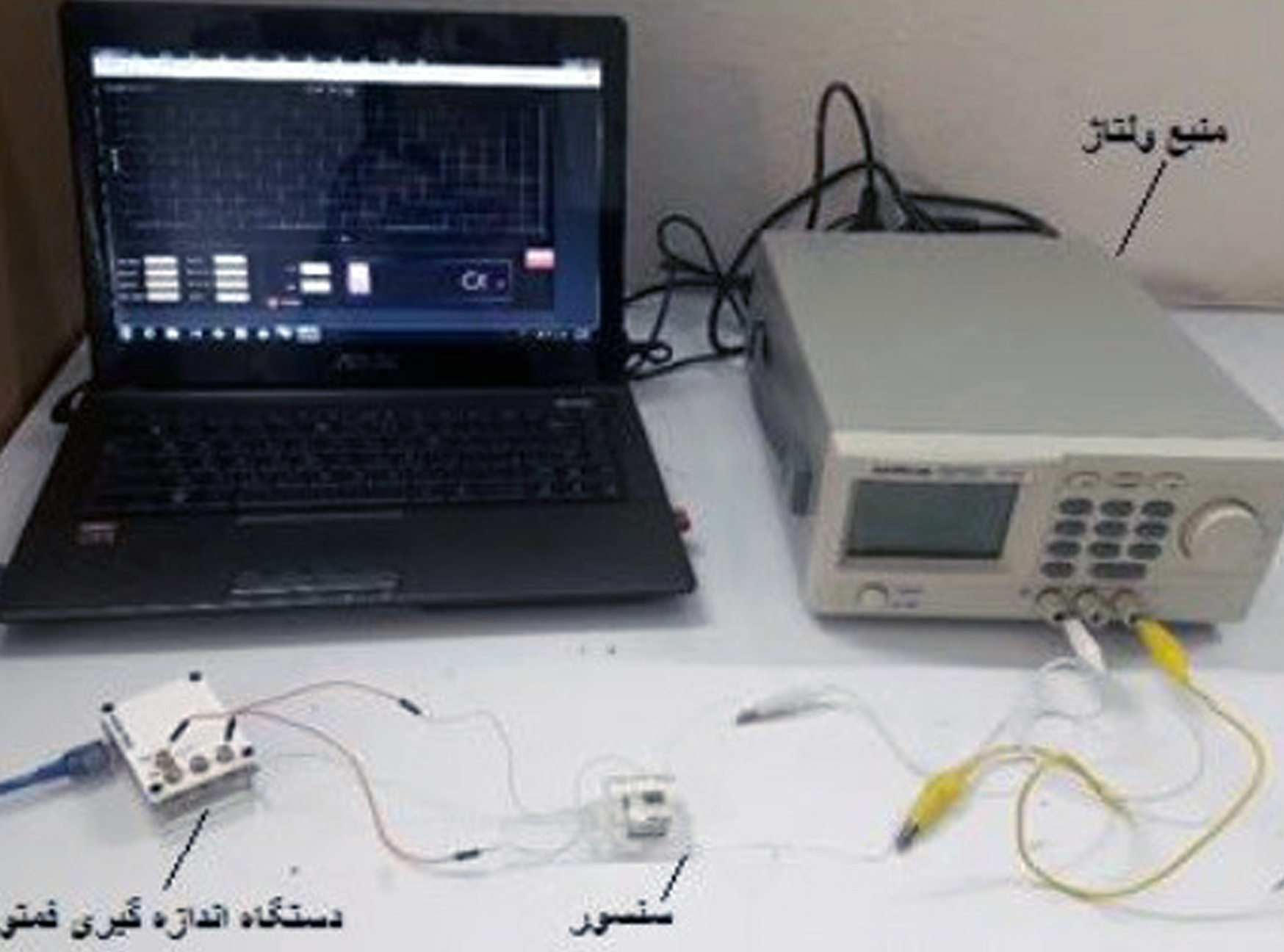 میکروسنسور جریان الکتریکی ساخته شده